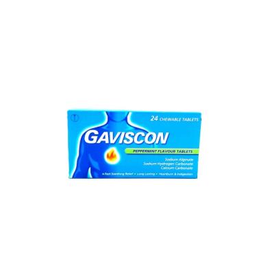 Gaviscon peppermint Tablets 12'S